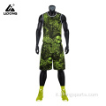 Sublimation Basketball Uniform Design per la squadra